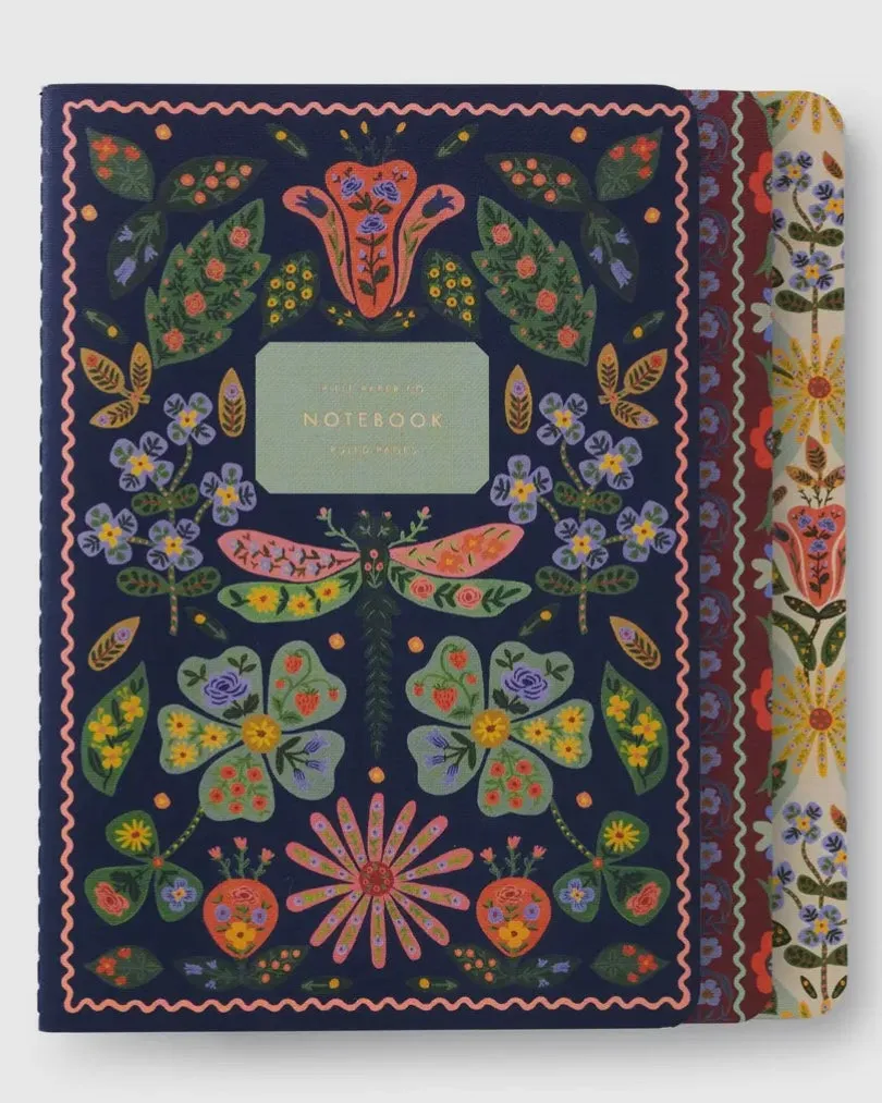 Rifle Paper Co. Set of 3 Posy Notebooks
