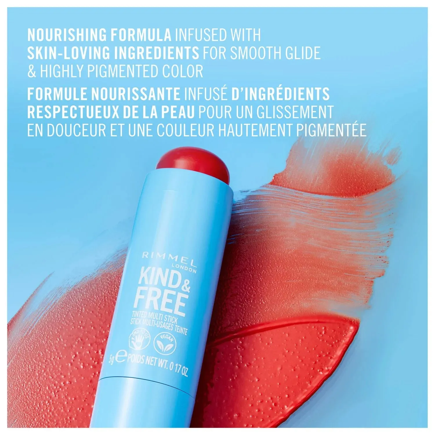 Rimmel Kind & Free Clean Multi Stick Blush And Tint