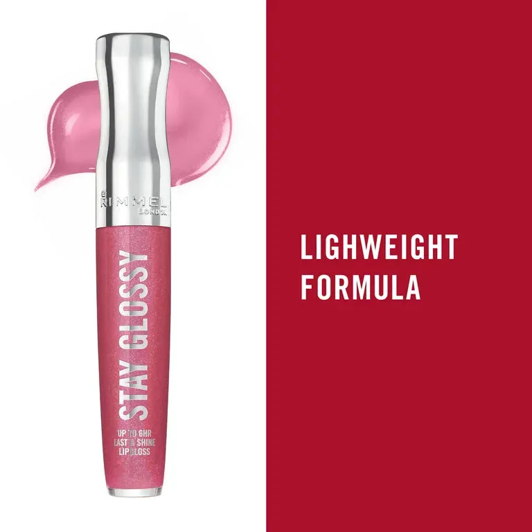 Rimmel London Stay Glossy Lip Gloss 150 Claridges Ruby
