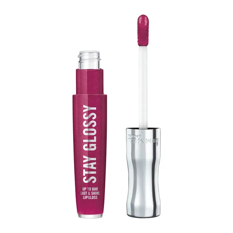 Rimmel London Stay Glossy Lip Gloss 400 Berry Red