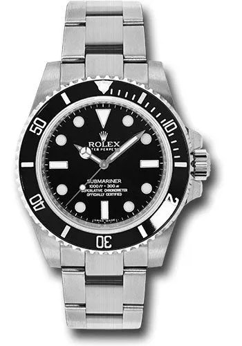Rolex - Submariner Steel - NO Date