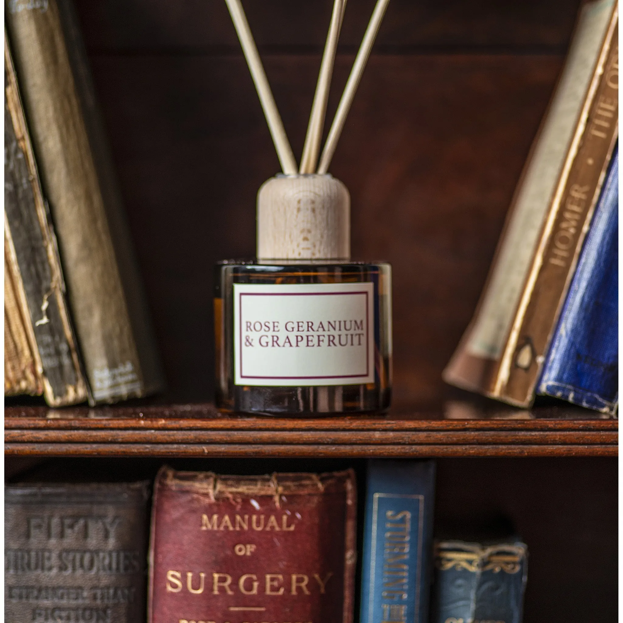 Rose Geranium & Grapefruit | Reed Diffuser