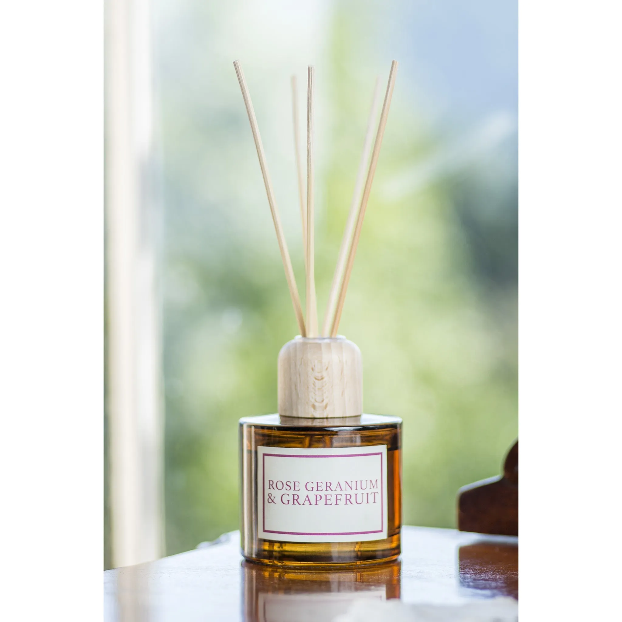 Rose Geranium & Grapefruit | Reed Diffuser