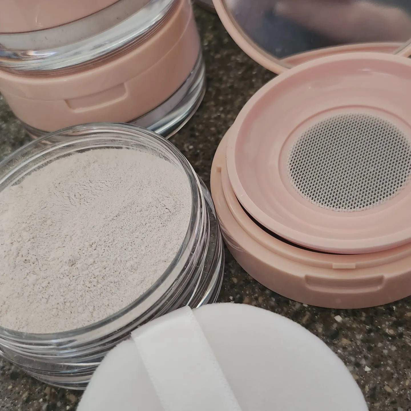 Rose Petal and Pearl Corrective Face Powder