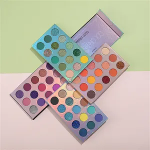 Rotating 60-color four-layer three-dimensional eyeshadow palette cos makeup eyeshadow