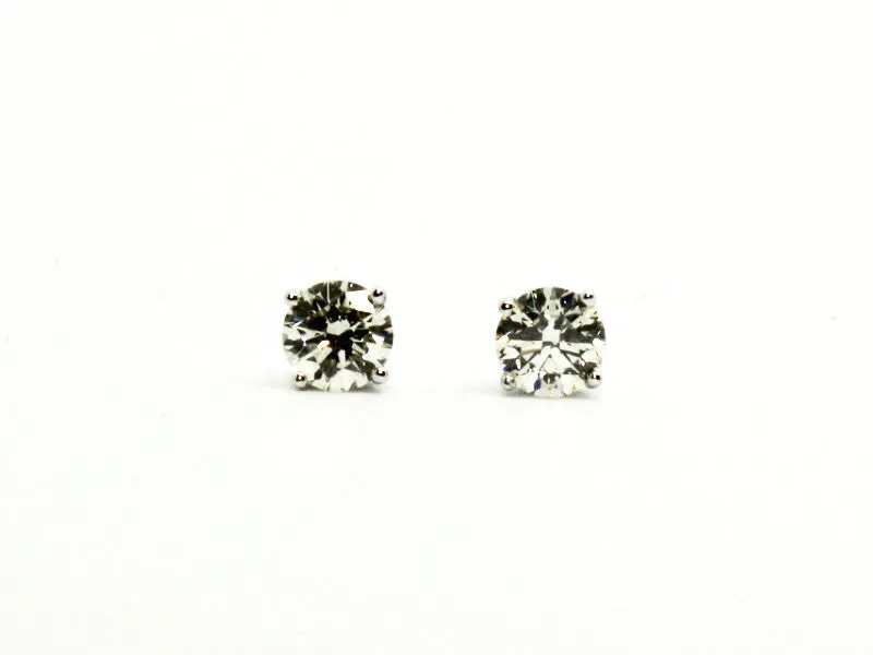 ROUND DIAMOND 4 PRONG STUDS AD NO.1339