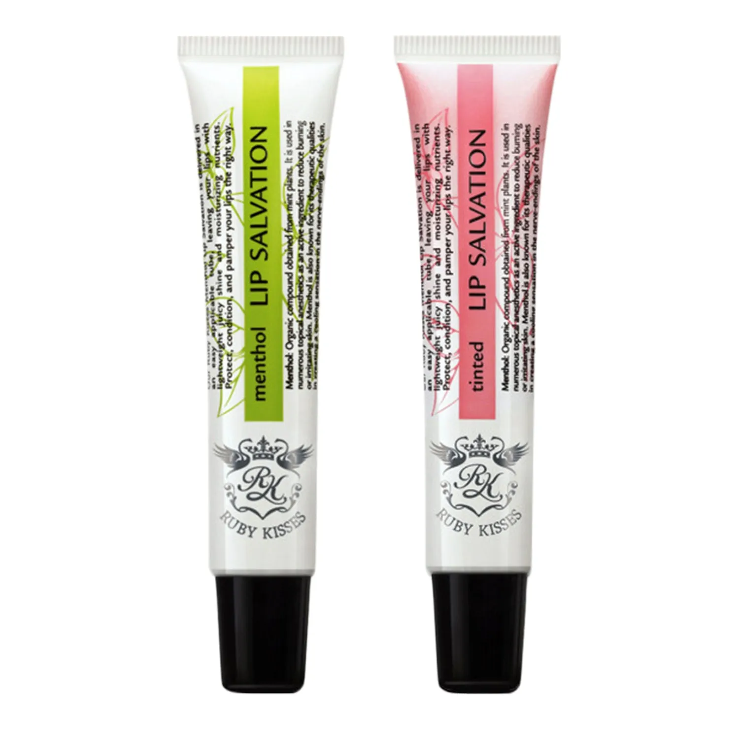 Ruby Kisses Menthol and Tinted Lip Salvation Balm