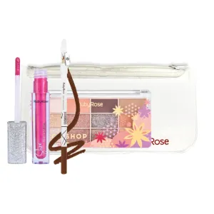 Ruby rose Spice Shop Eyeshadow (HB-1062)   Gloss Shiny   Sweet Eyeliner   FREE POUCH