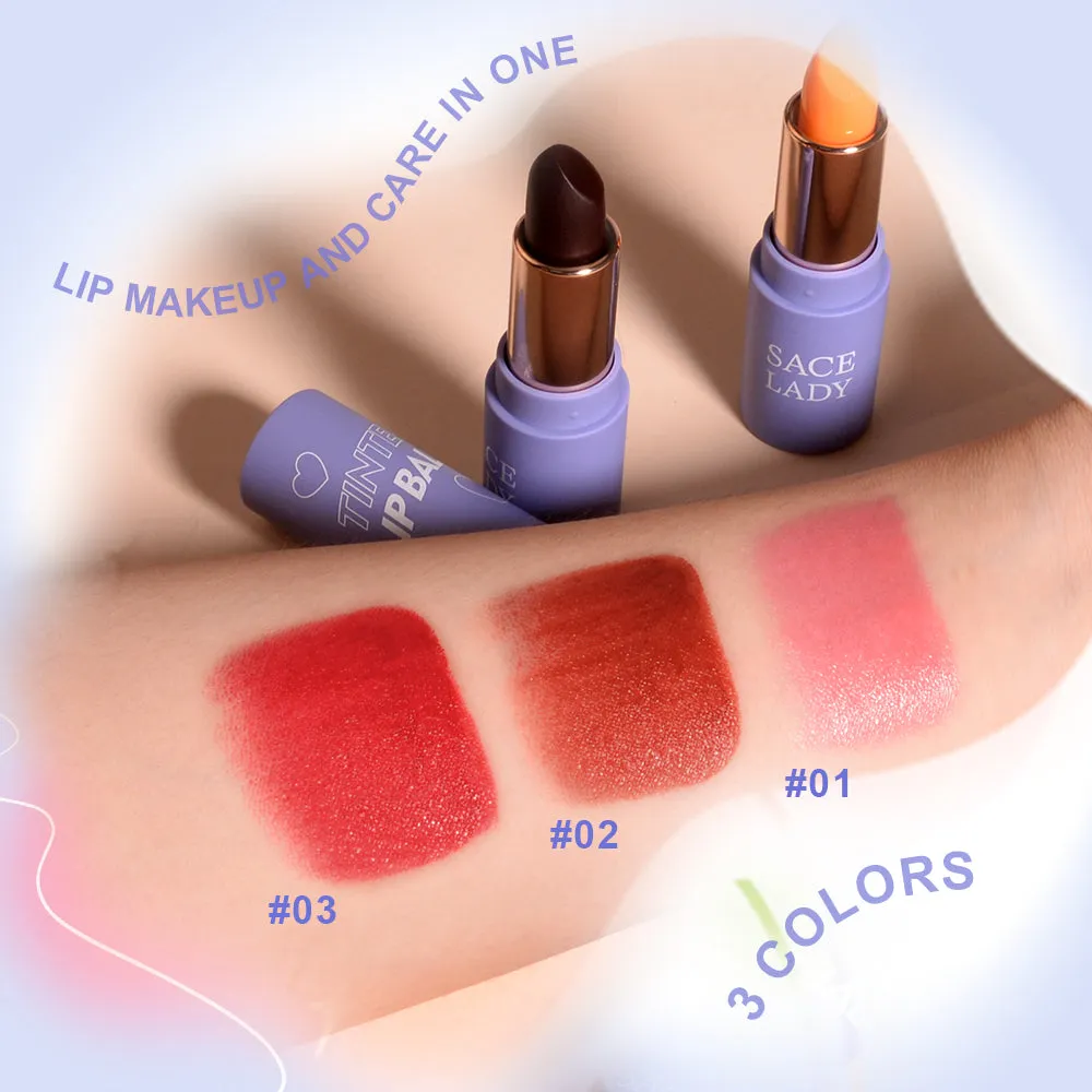 SACE LADY 3 Colors Tinted Lip Balm