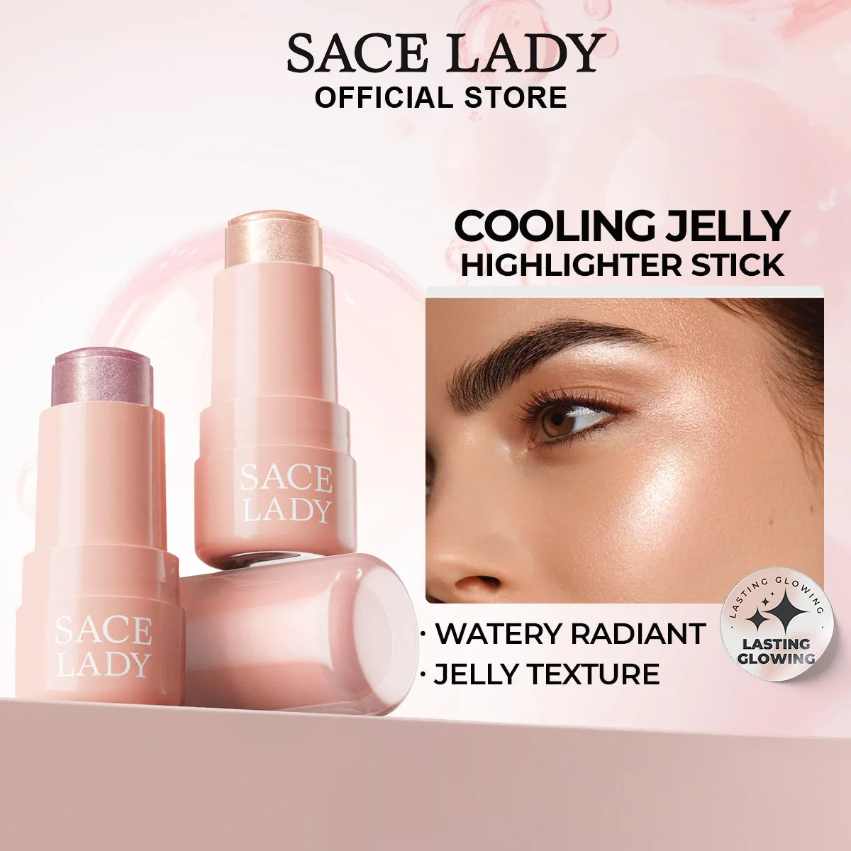 SACE LADY Cooling Jelly Highlighter Stick