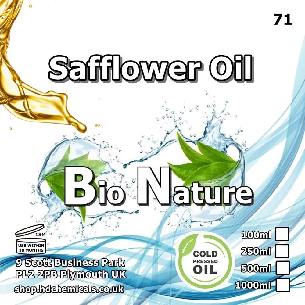 Safflower Carrier Oil