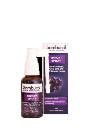 Sambucol Soothing Throat Spray 30ml