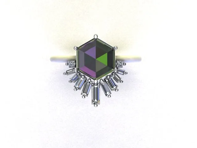 Sapphire Wren Setting