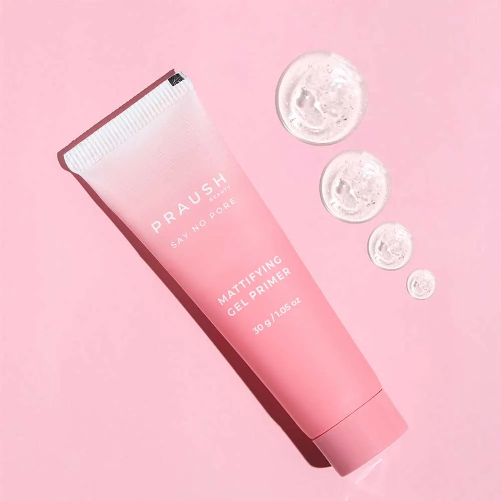 Say No Pore Mattifying & Skin Perfecting Gel Primer for all skin types, 30 gm