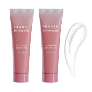 Say No Pore Mattifying & Skin Perfecting Gel Primer for all skin types - Pack of 2