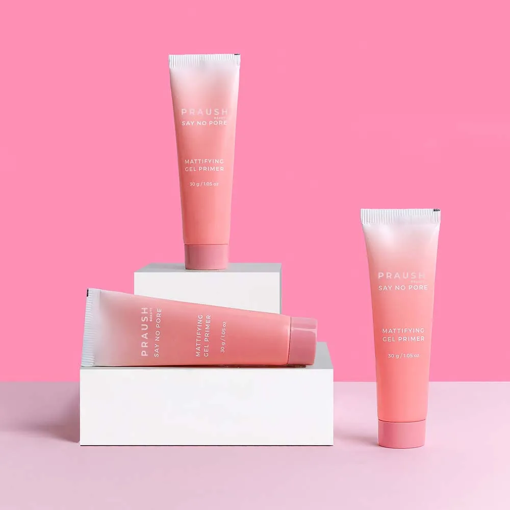 Say No Pore Mattifying & Skin Perfecting Gel Primer for all skin types - Pack of 2