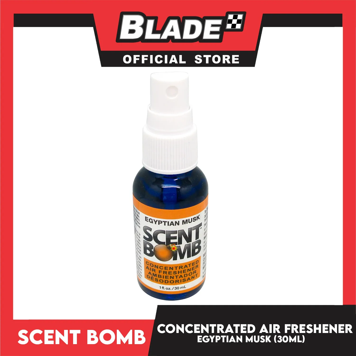 Scent Bomb Concentrated Air Freshener Egyptian Musk 30mL