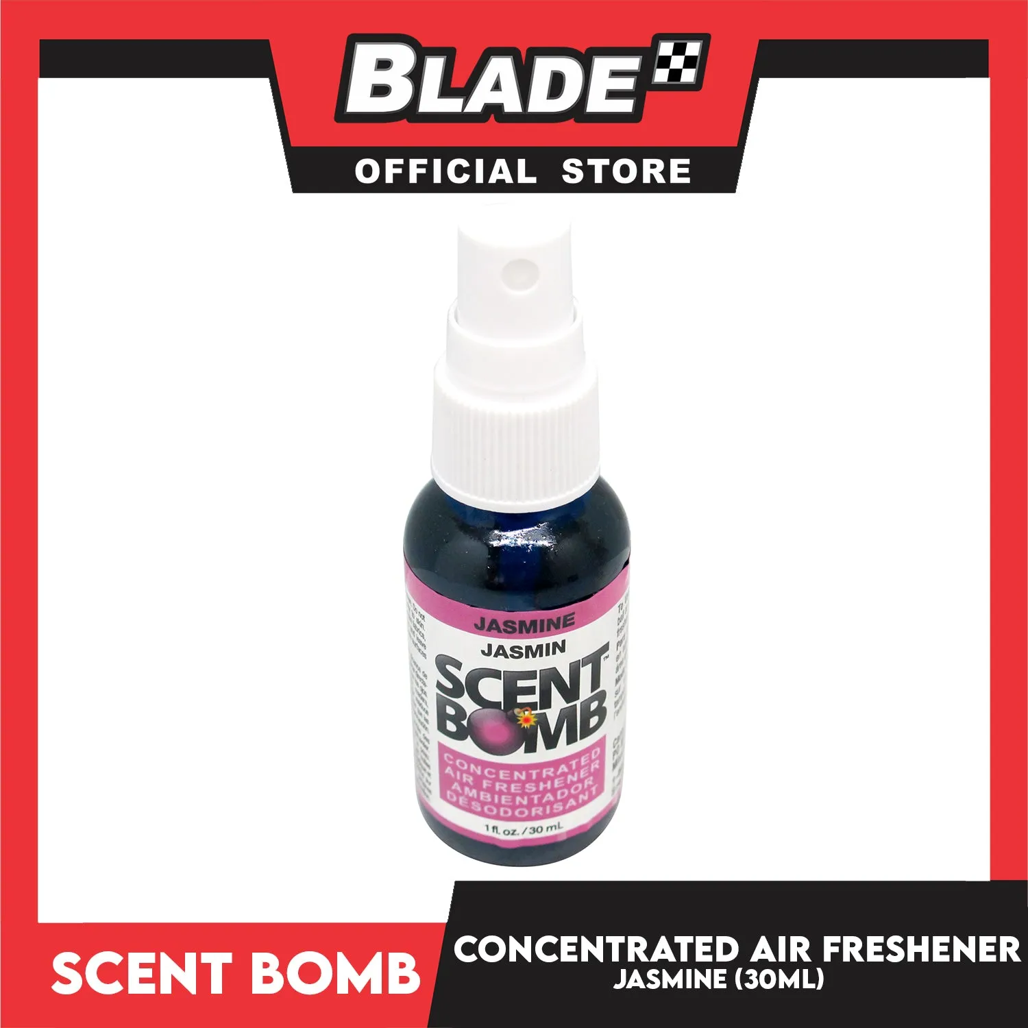 Scent Bomb Concentrated Air Freshener Jasmine 30ml