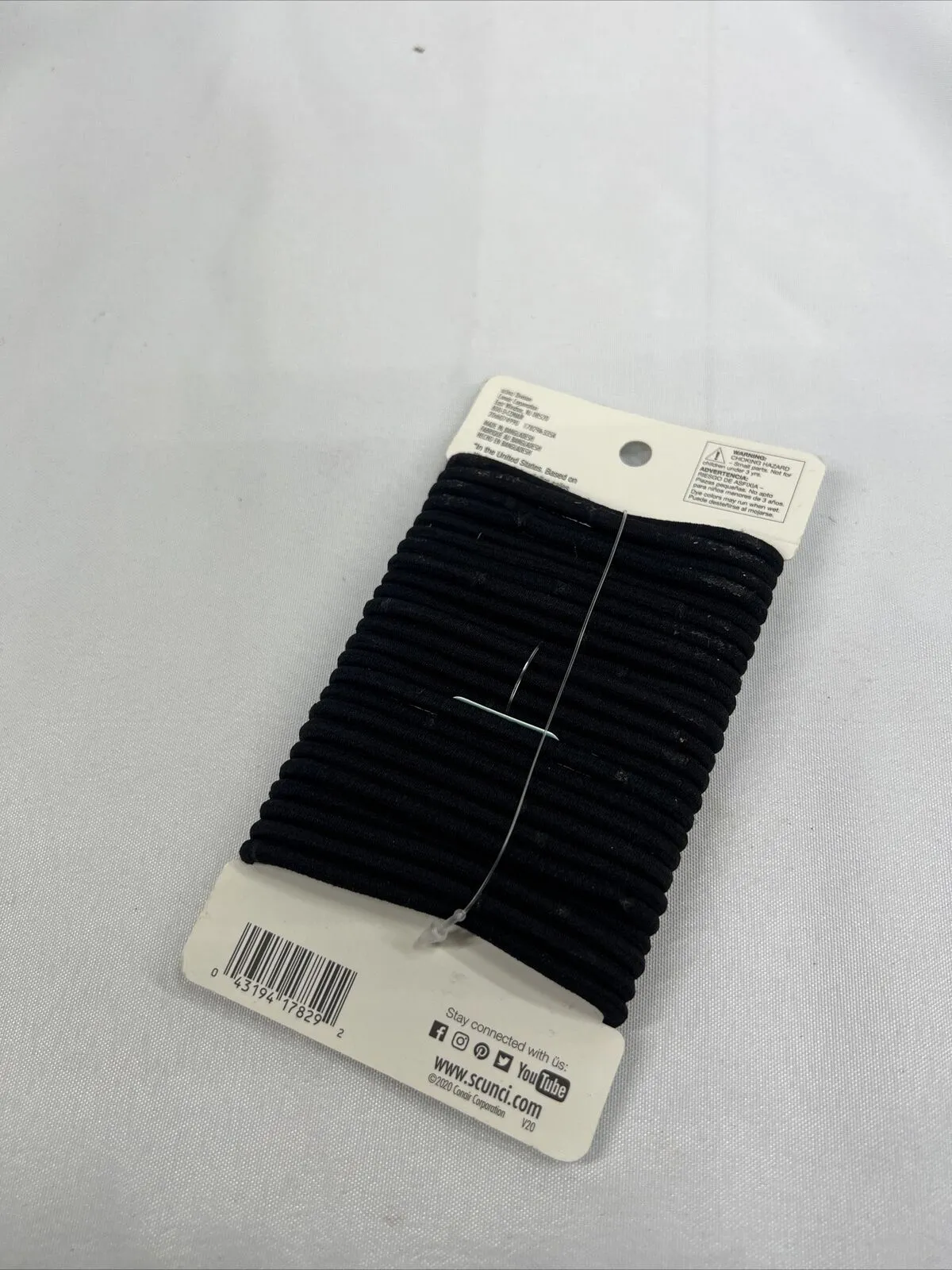 Scunci No Damage All Day Hold Hair Elastics 17829 Large Thick 24ct COMBINE SHIP