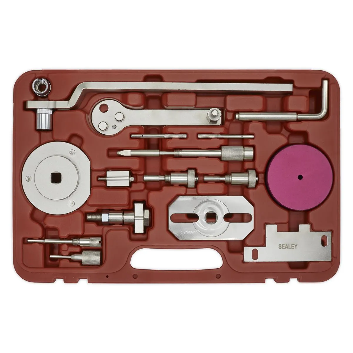 Sealey Diesel Engine Timing Tool Kit for Fiat, Ford, Iveco, PSA - 2.2D, 2.3D, 3.0D - Belt/Chain Drive
