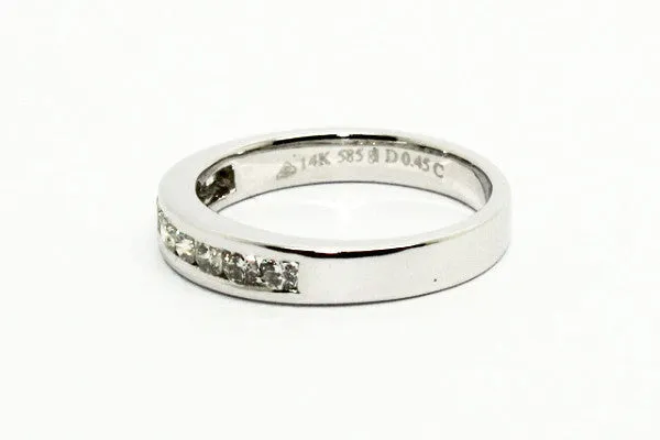 SEMI CHANNEL SET DIAMOND RING AD NO.1341