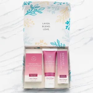 Sensual (sugared sandalwood) Gift Set Trio Box