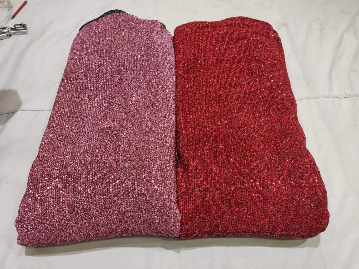 Sequin Shimmer Custom Saree