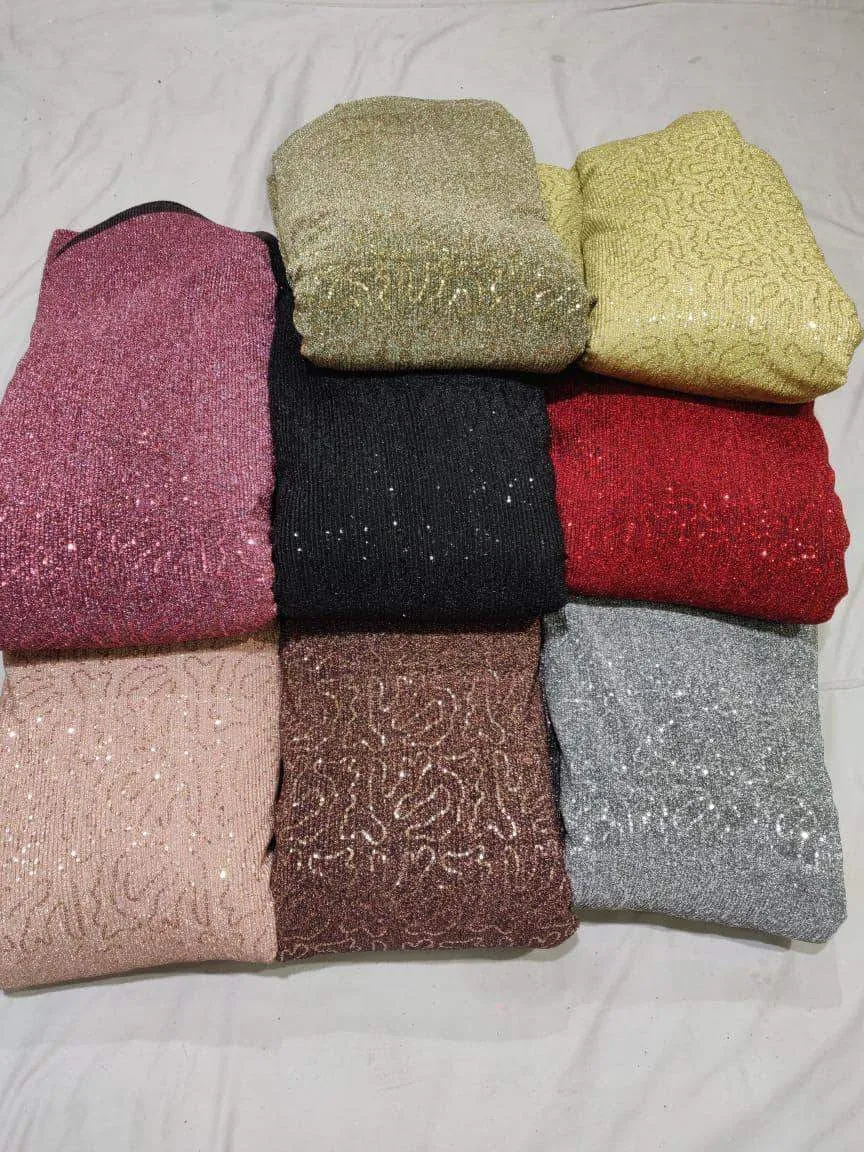 Sequin Shimmer Custom Saree