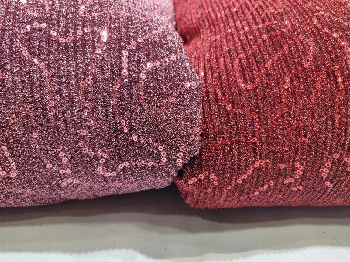 Sequin Shimmer Custom Saree