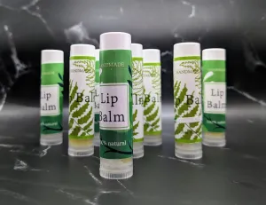 SET OF 2---All Natural Handmade Lip Balm -- Made with only four organic ingredients -- with tamper-proof seal -- Made in the USA