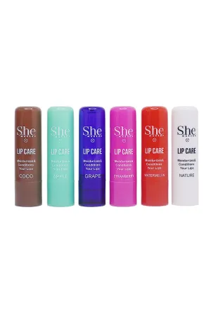 She Fruity Moisturizing Lip Balms