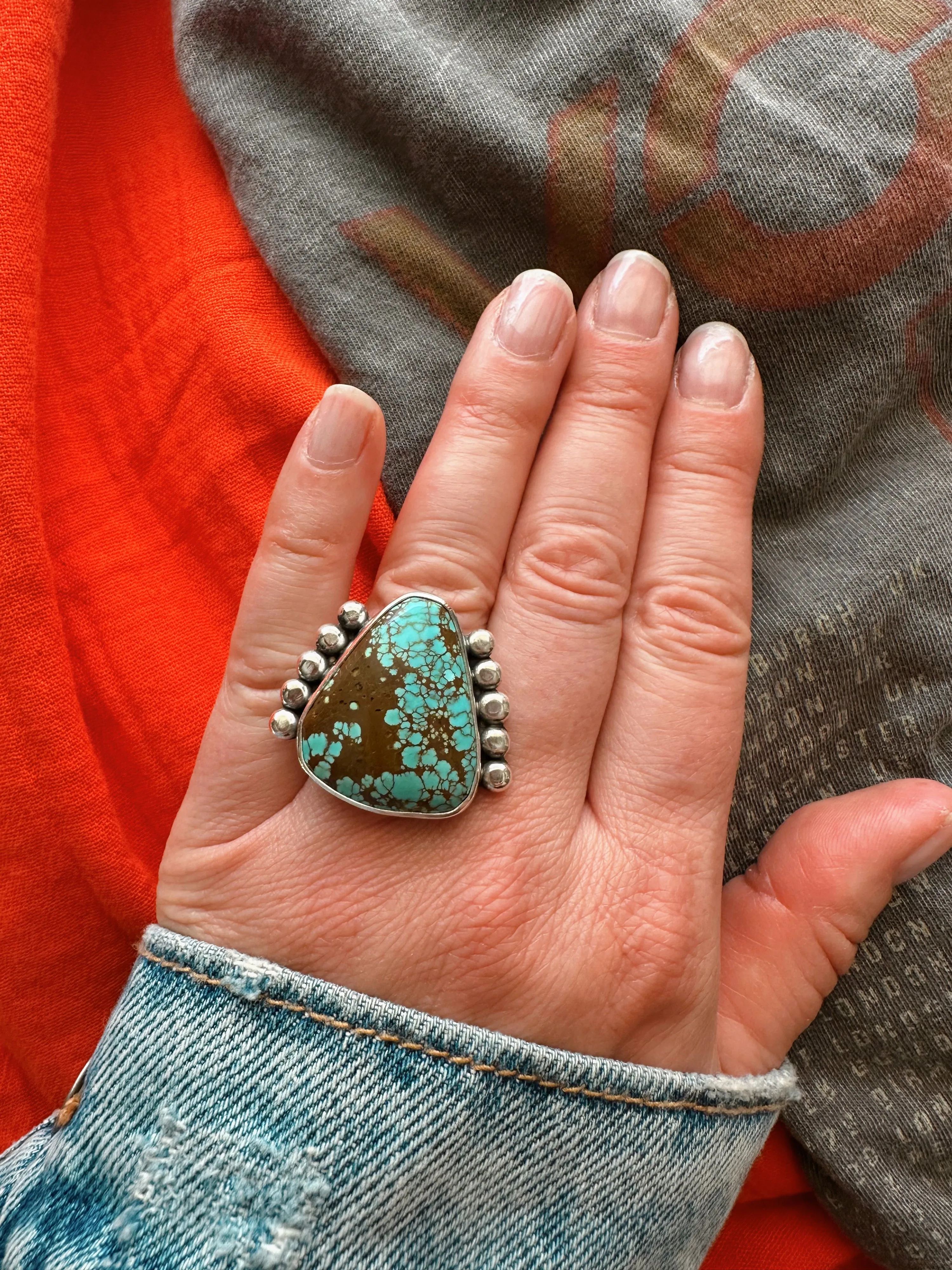 SHIELD RING  - NO.1 - SIZE 7 1/4