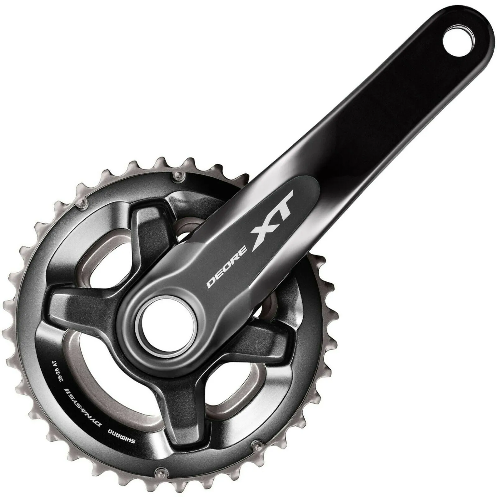 Shimano Deore XT M8000 Double Chainset 34 / 24T - 165mm Crank Arm
