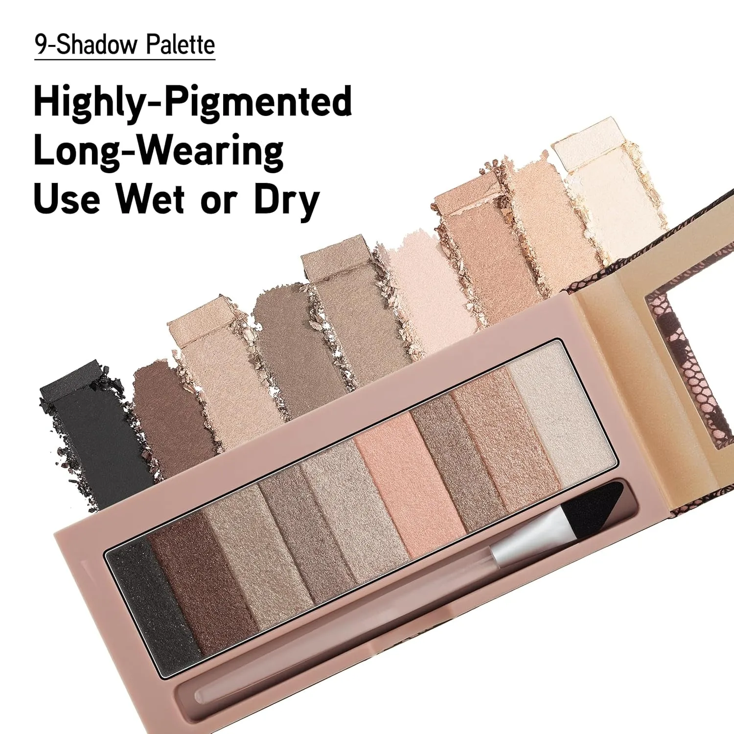 Shimmer Strips Custom Eye Enhancing Kit with Eyeshadow, Eyeliner & Mascara, Nude