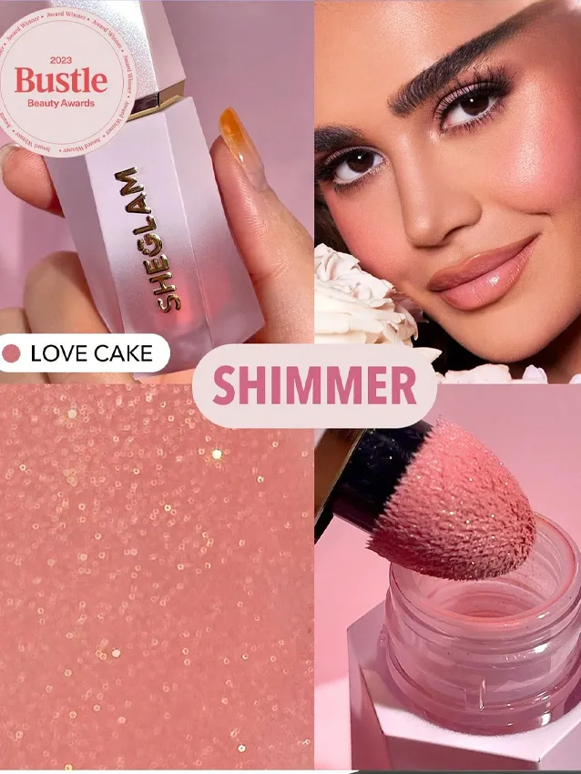 Shimmer Finish Color Bloom Dayglow Liquid Blush
