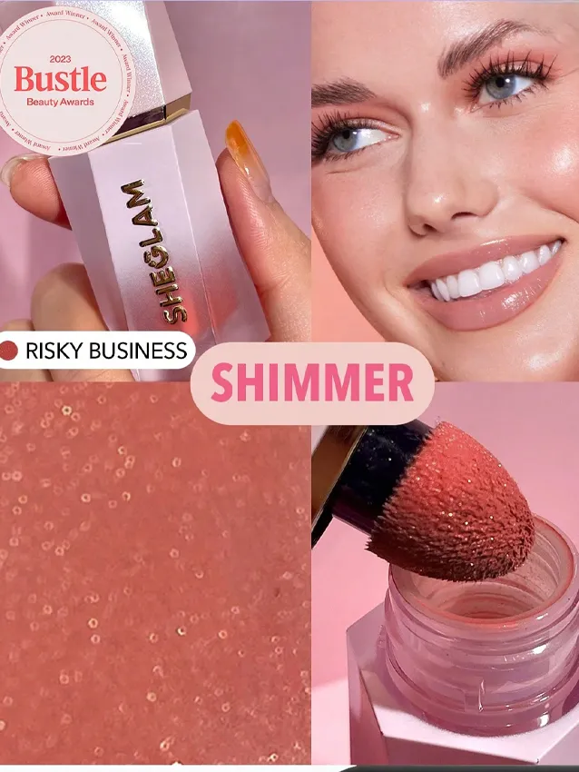 Shimmer Finish Color Bloom Dayglow Liquid Blush