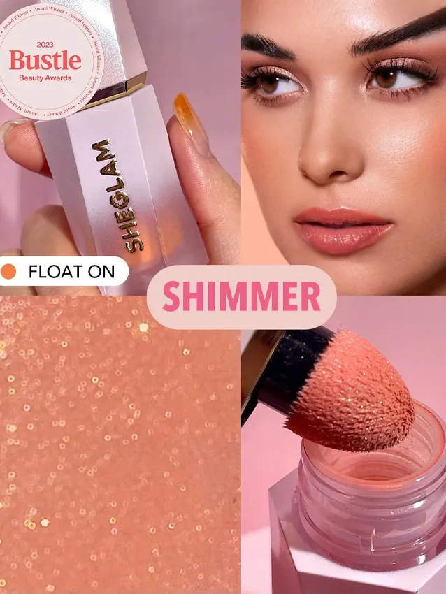 Shimmer Finish Color Bloom Dayglow Liquid Blush