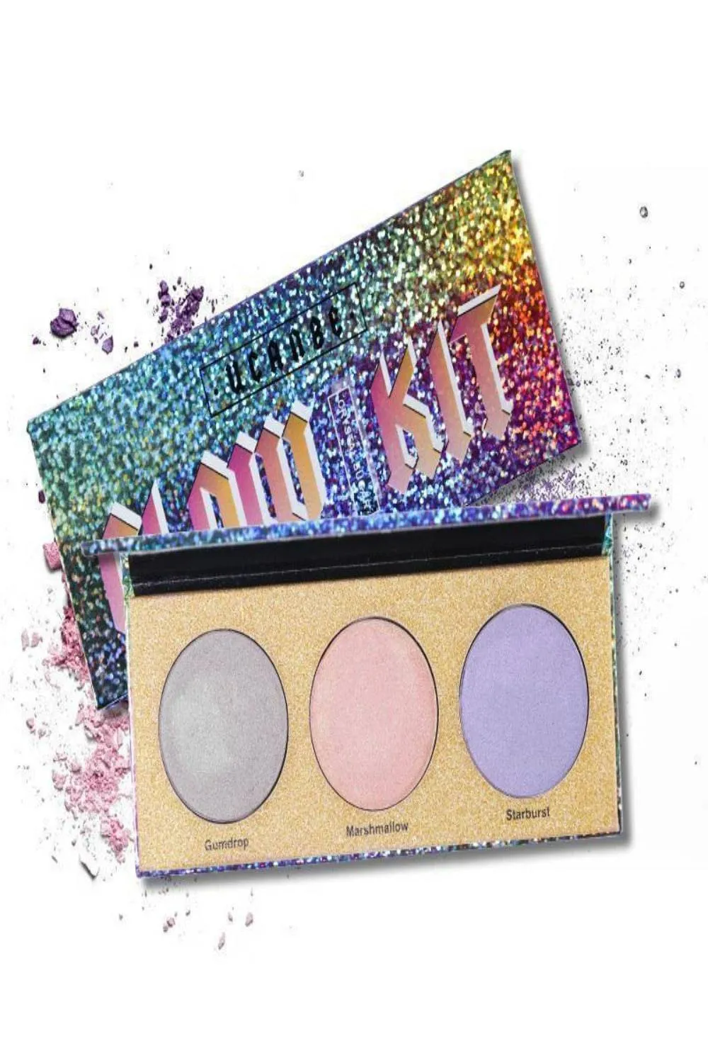 Shine Bright Waterproof diamond Highlighter Shimmer Glow Kit