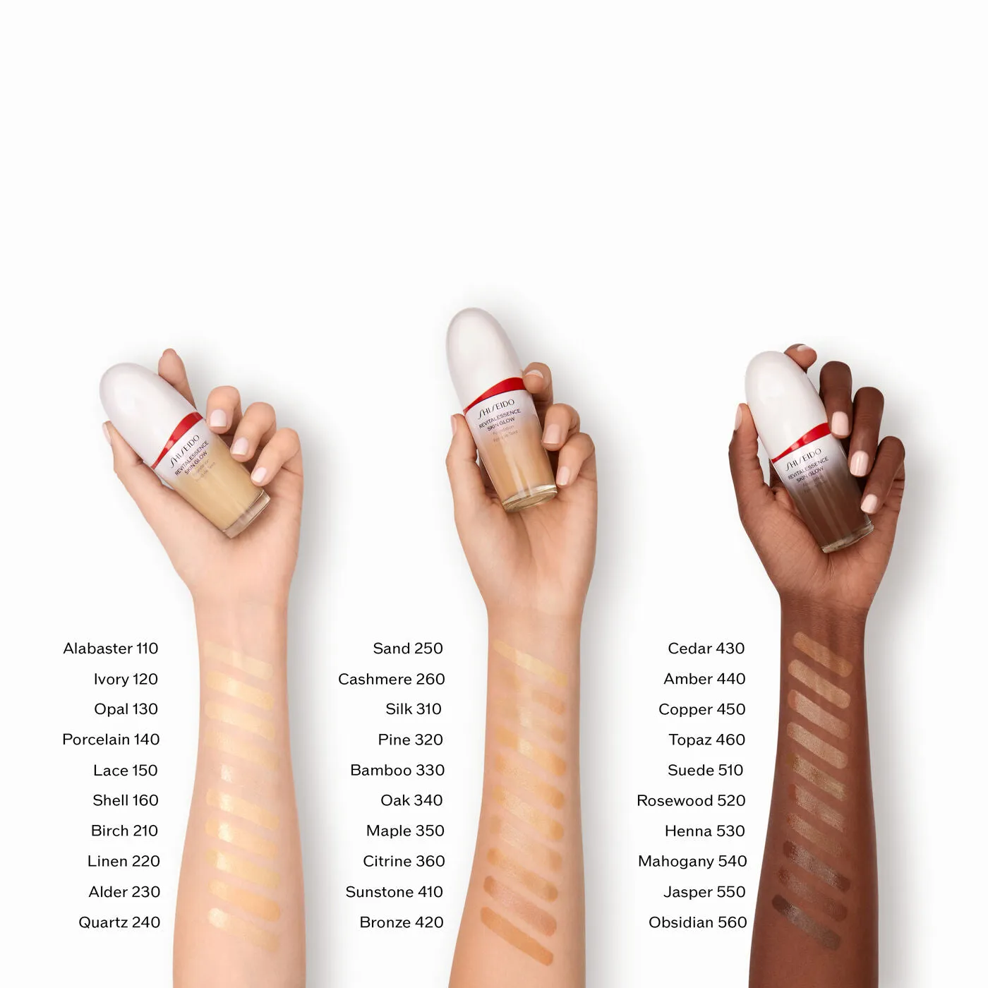 Shiseido Revitalessence Skin Glow Foundation SPF30 PA    30ml