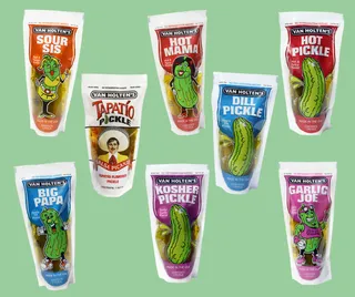Short Date: Van Holten's | Extreme Sour Warheads Sour Dill Pickle in a Pouch