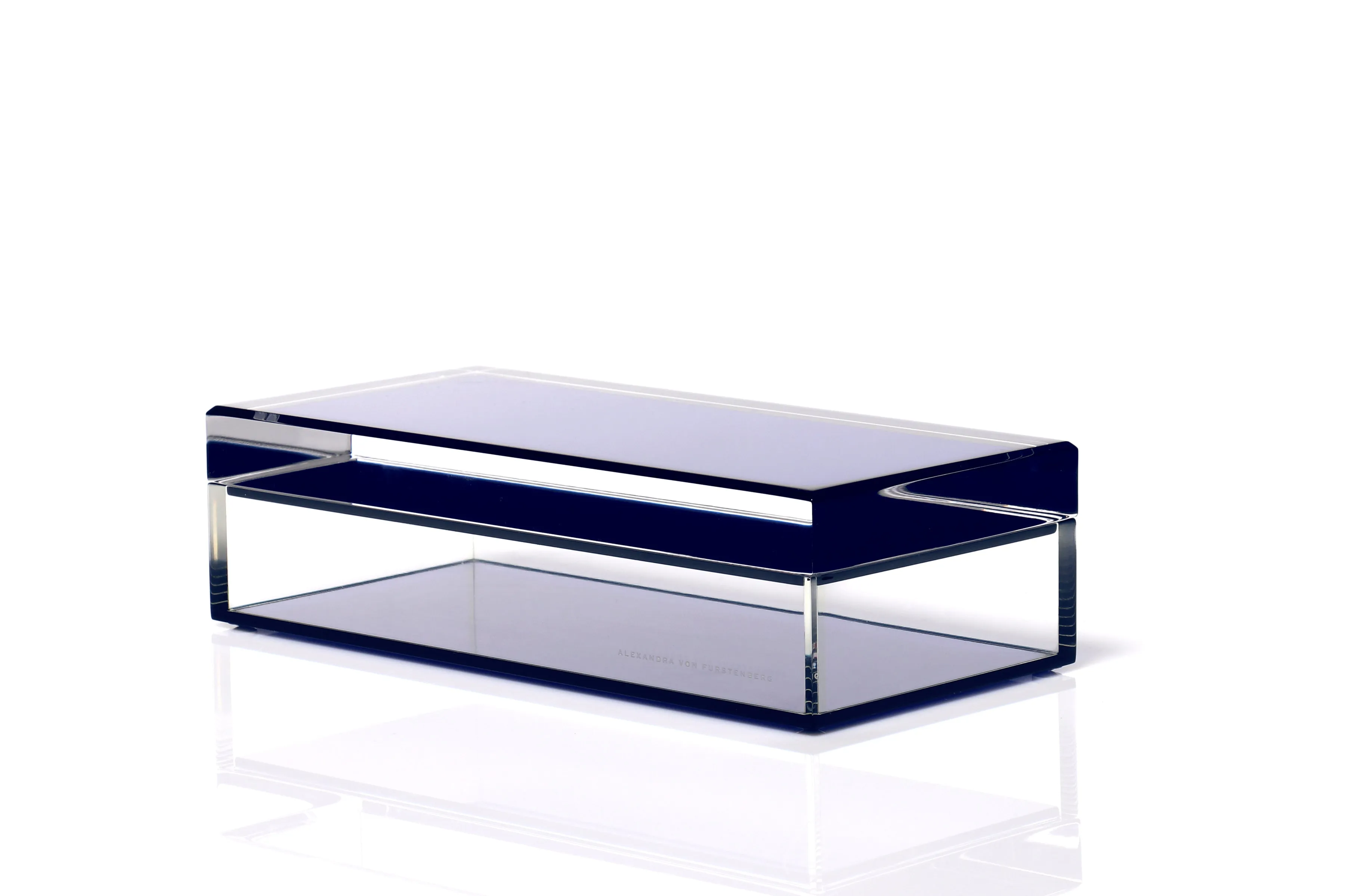 Shorty Treasure Box in Sapphire