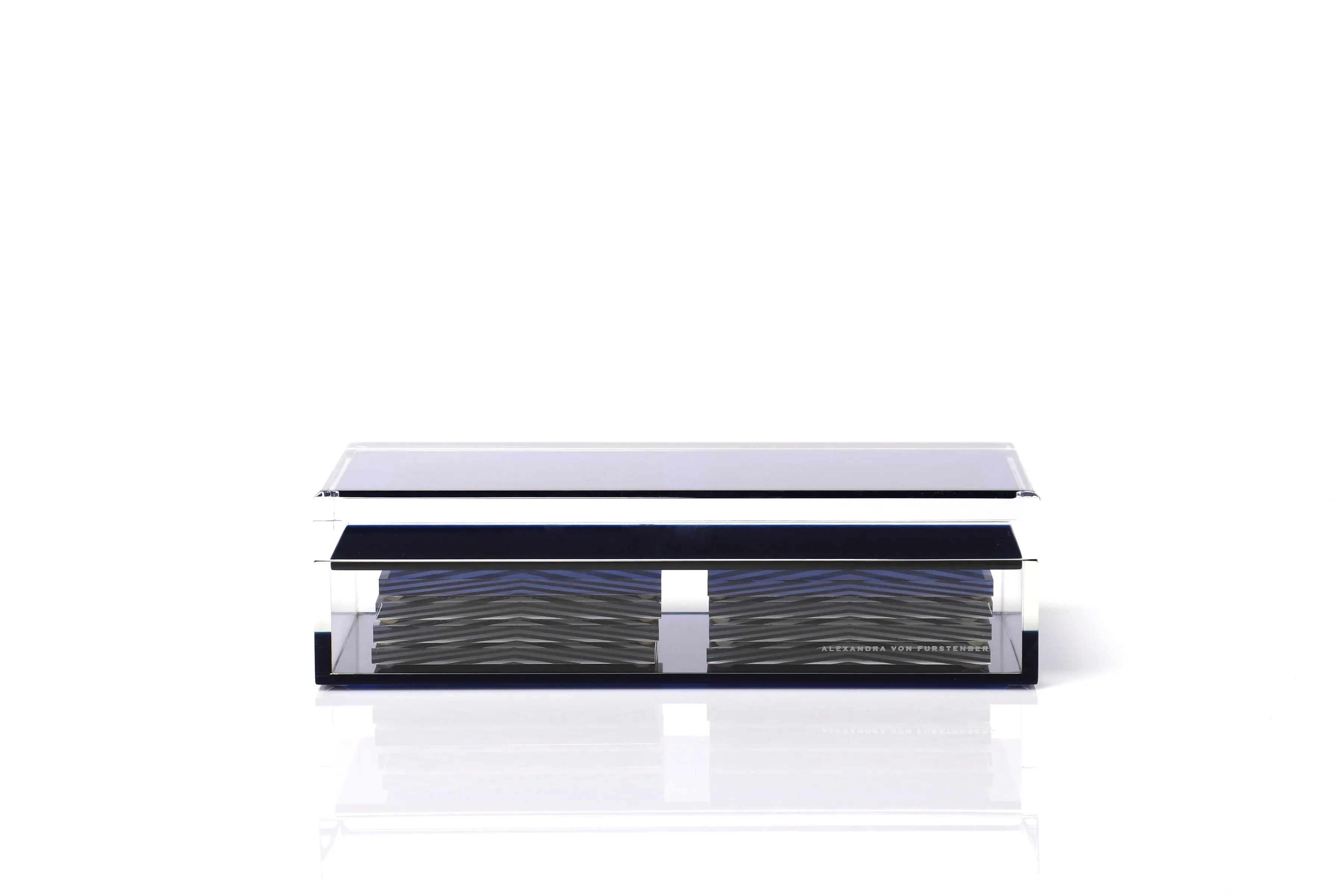 Shorty Treasure Box in Sapphire