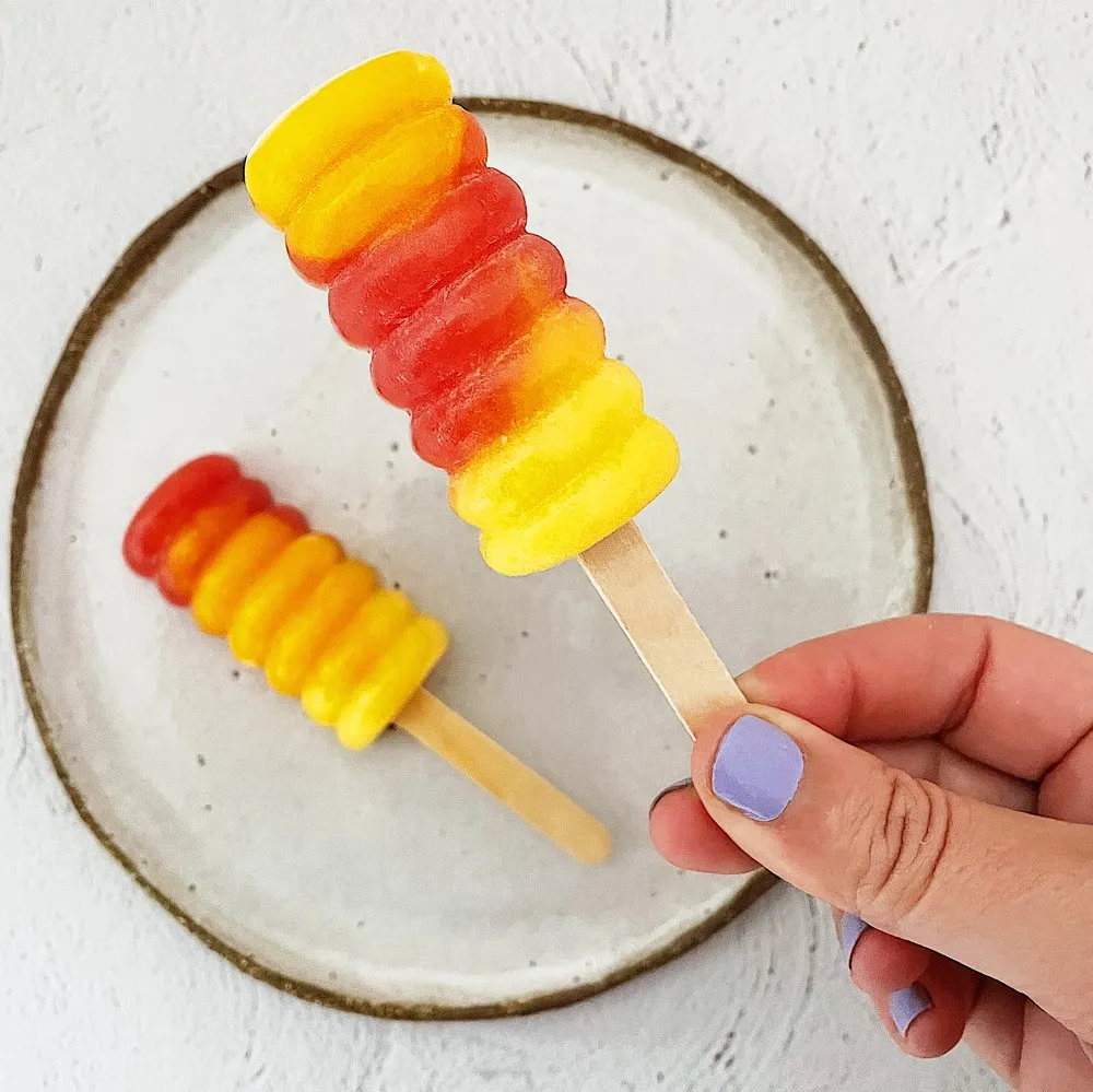 Silicone Ice Cream Moulds - Crystal, Swirl & Mini designs