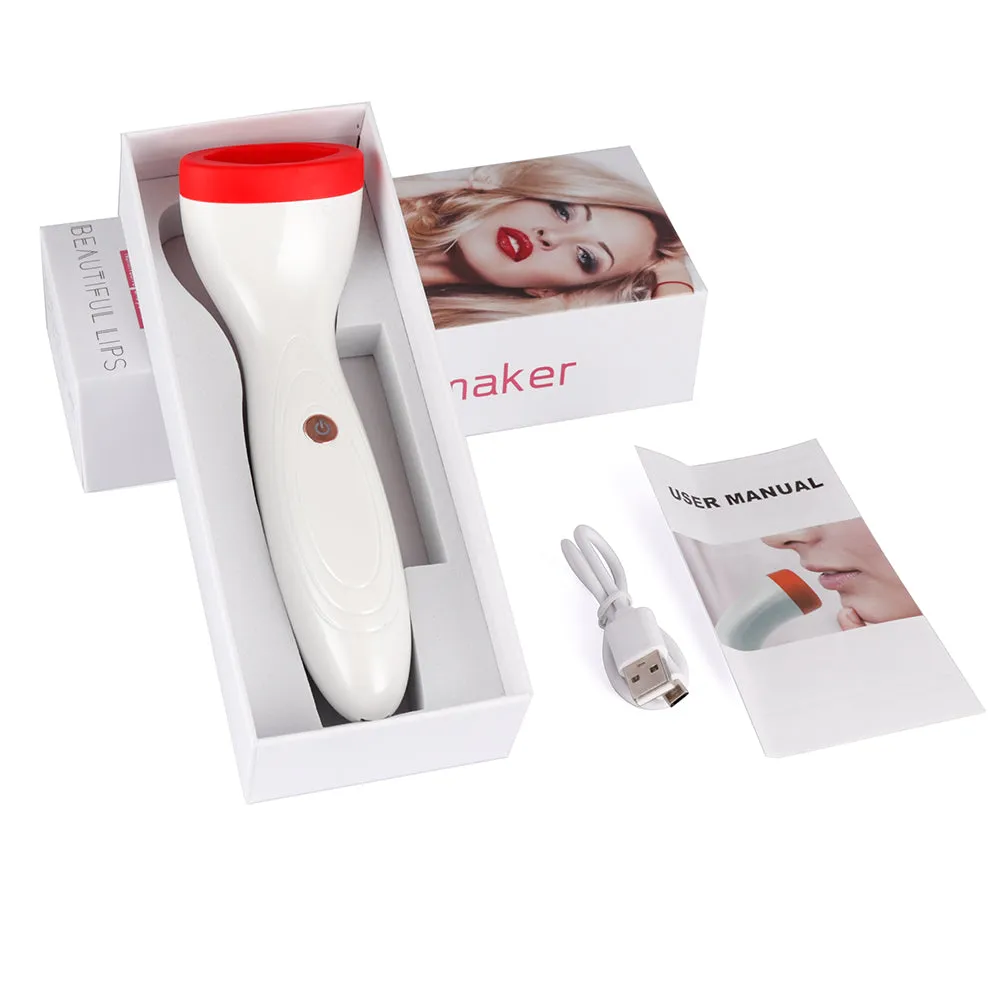Silicone Lip Plumper Device Electric Plumping Enhancer Thicker