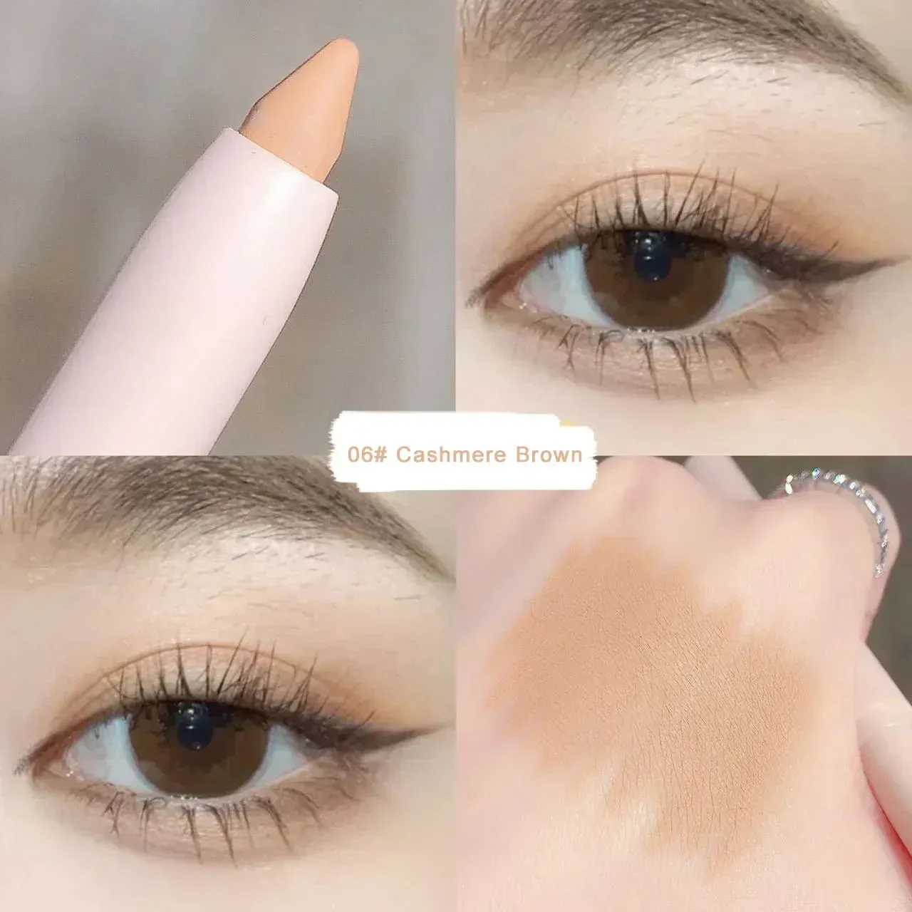 Silkworm Glow: Brightening Glitter Eyeshadow Stick