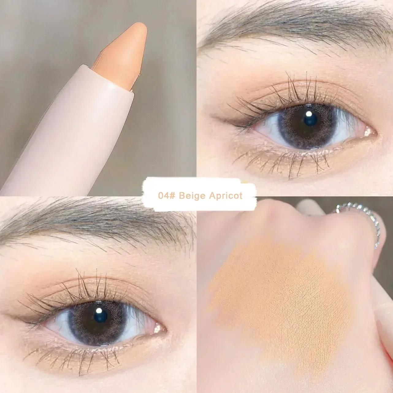 Silkworm Glow: Brightening Glitter Eyeshadow Stick