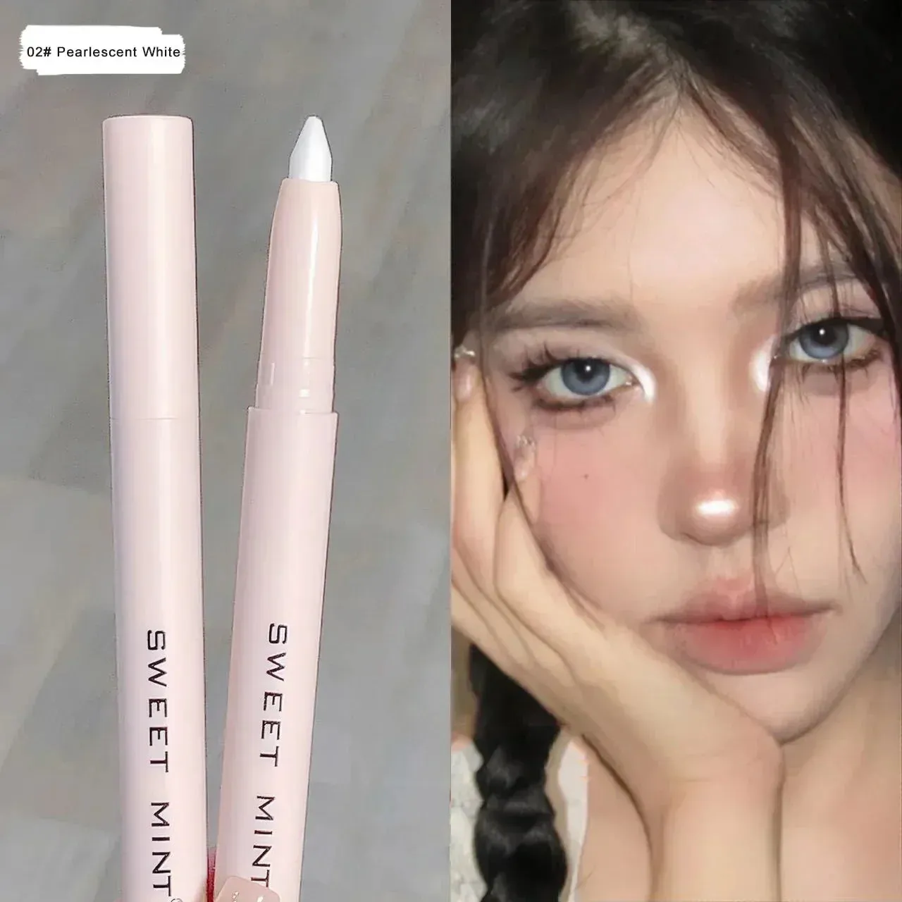 Silkworm Glow: Brightening Glitter Eyeshadow Stick