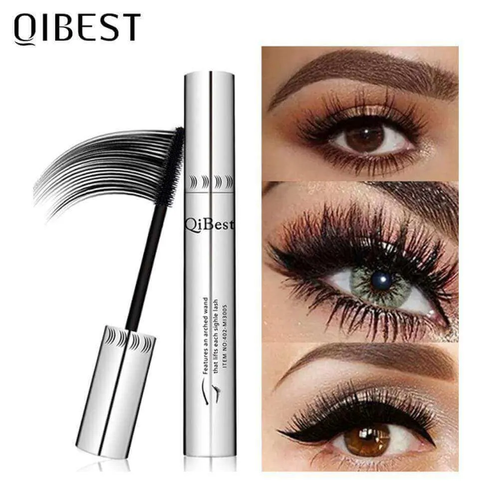 Silky Black Mascara - 4D Silk Fiber Eyelash