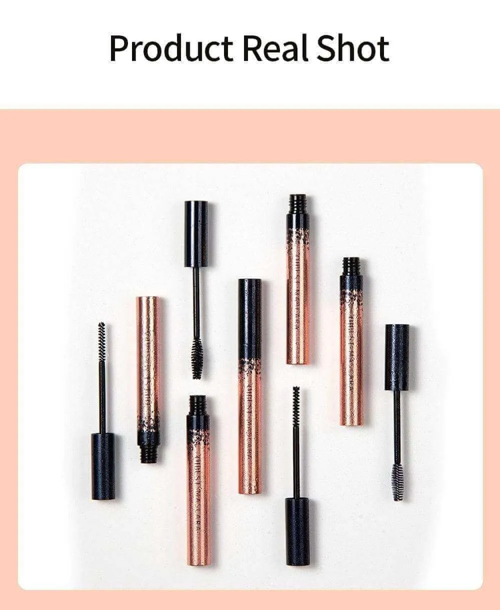 Silky Black Mascara - 4D Silk Fiber Eyelash