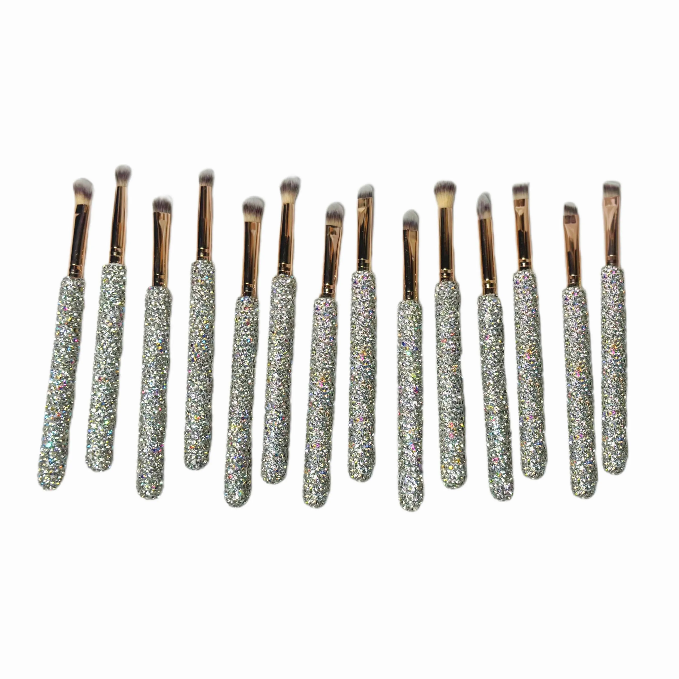Silver/Pink Glitz & Glam | 30pc Essentials Collection Brush Set | MU9887